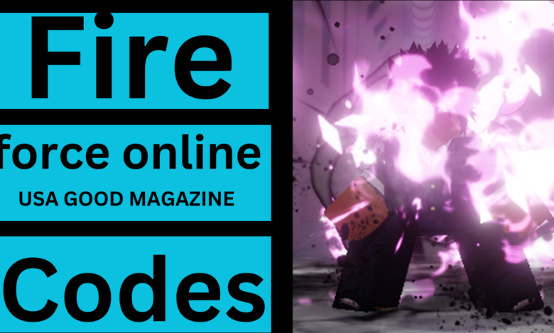 fire force online codes