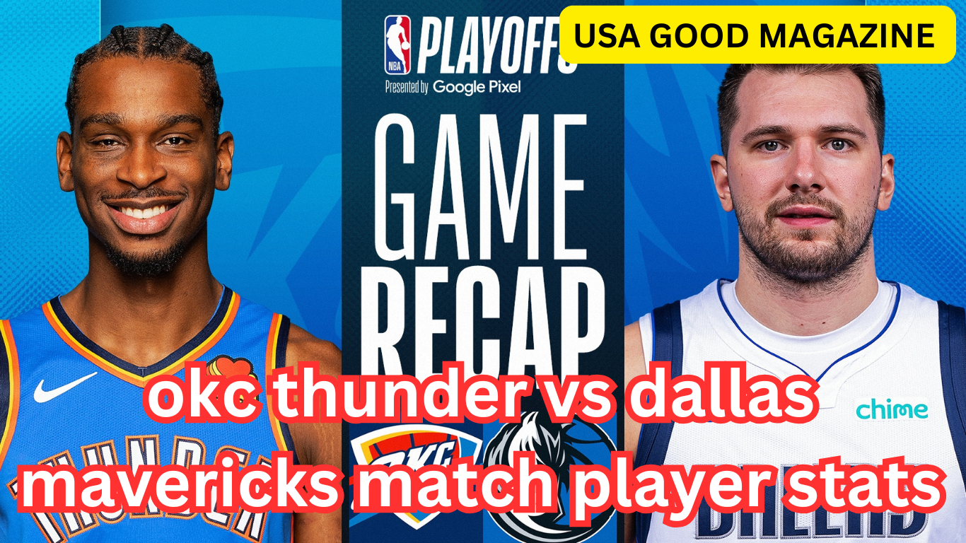 okc thunder vs dallas mavericks match player stats