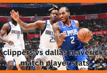 clippers vs dallas mavericks match player stats