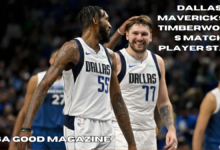 dallas mavericks vs timberwolves match player stats